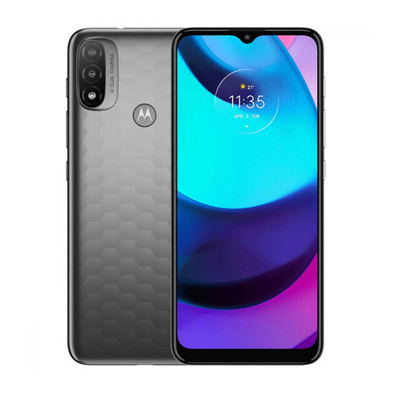 Motorola moto e20 Guia Del Usuario