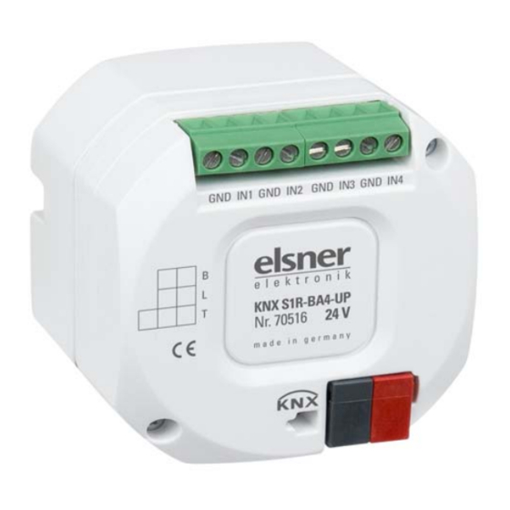 elsner elektronik 70516 Datos Técnicos E Instrucciones De Instalación