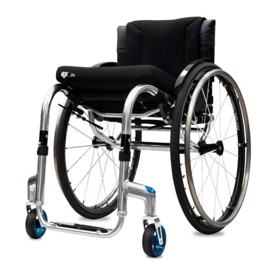 Sunrise Medical RGK TIGA FX Manual De Usuario