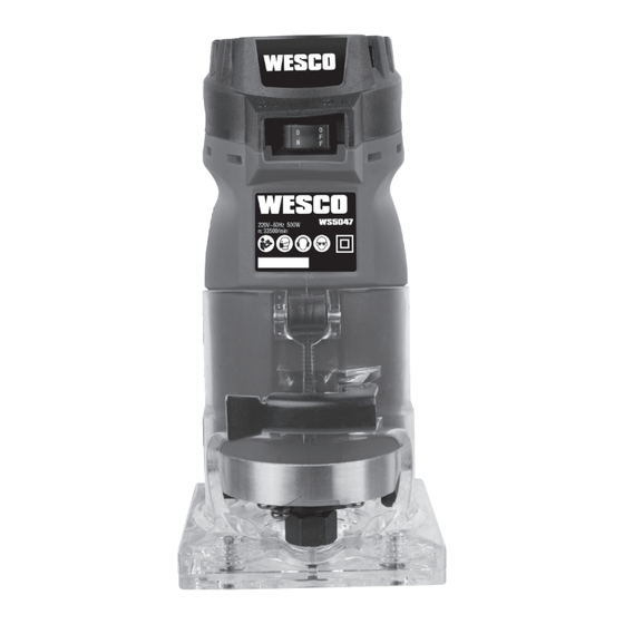 Wesco WS5047 Manual Del Usuario