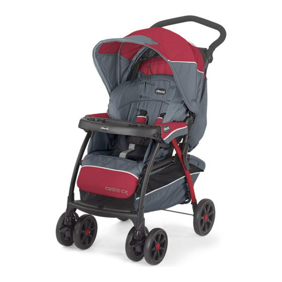 Chicco Cortina CX Stroller Manual Del Propietário