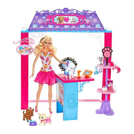 Mattel Barbie BDF48-0520 Manual De Instrucciones