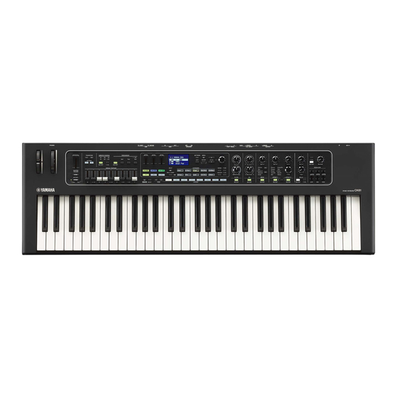 Yamaha CK88 Manual De Instrucciones