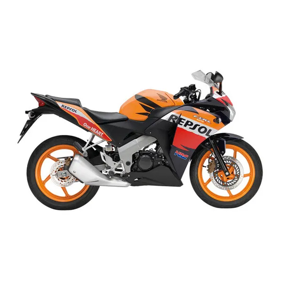 Honda Motor CBR125R Manuales