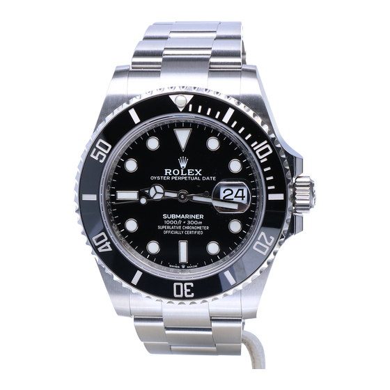 ROLEX OYSTER PERPETUAL SUBMARINER Puesta En Marcha