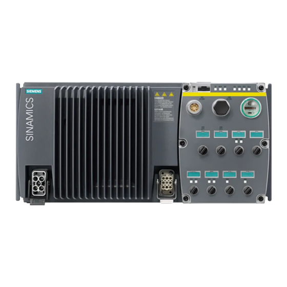 Siemens SINAMiCS G120D Instrucciones De Servicio