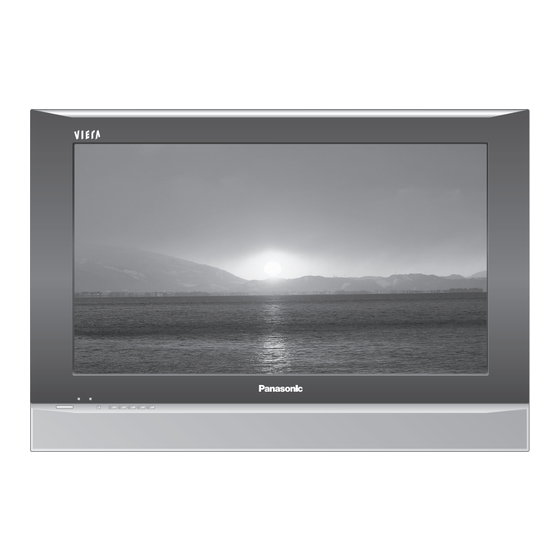 Panasonic VIERA TH-37PD60EH Manual De Instrucciones