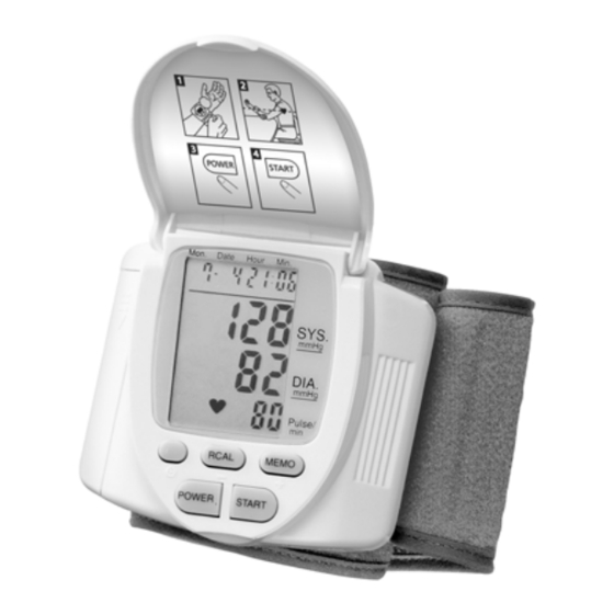 Topcom BPM WRIST 3301 Manual De Usuario