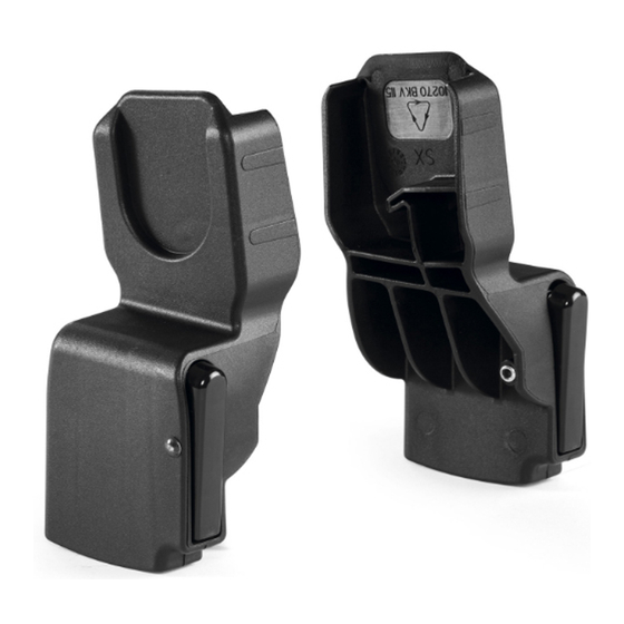 Peg-Perego ypsi/z4 adapter for car seat Instrucciones De Uso