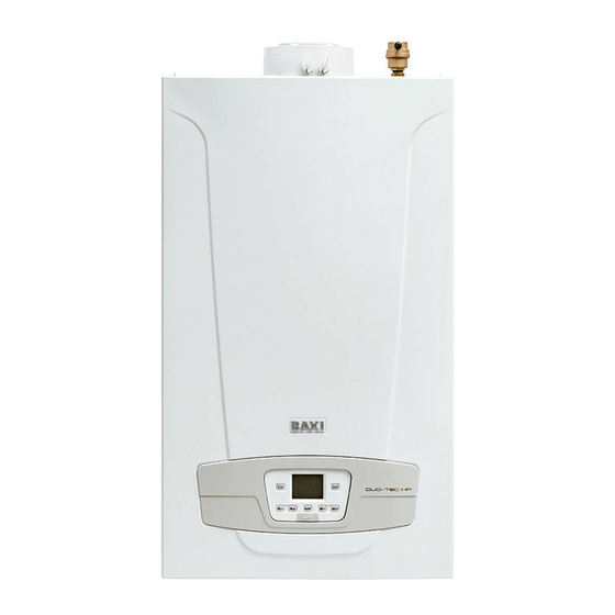 Baxi LUNA DUO-TEC MP 1.35 Manual De Uso
