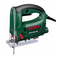 Bosch PST 850 PE Instrucciones De Servicio