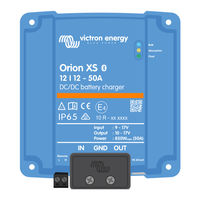 Victron energy Orion XS 12/12-50A DC-DC Manual Del Usuario