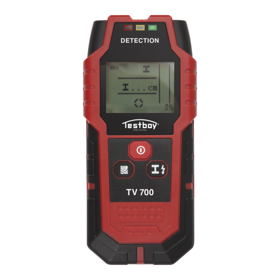 Testboy TV 700 Instrucciones De Empleo