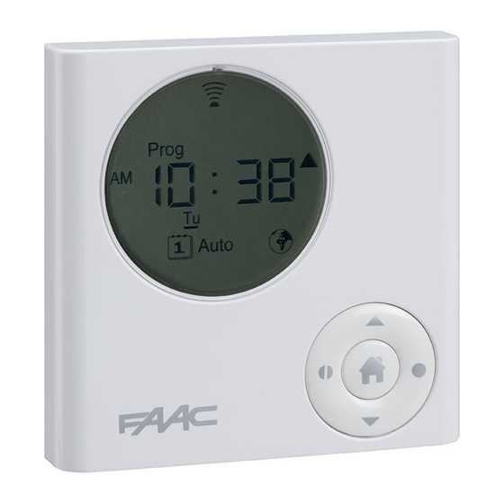 FAAC TM XTT 433 R Manual Del Usuario
