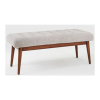 West Elm 1861132 Instrucciones De Ensamblaje