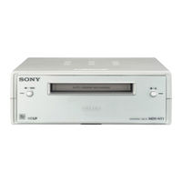 Sony MDS-NT1 Manual De Instrucciones
