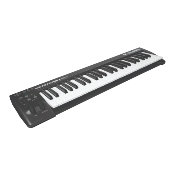 M-Audio KEYSTATION 49es Guia De Inicio Rapido