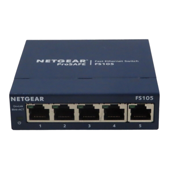 NETGEAR FS105 v3 Manual De Instrucciones