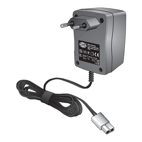 Hella Mini Charger Instrucciones Para El Manejo