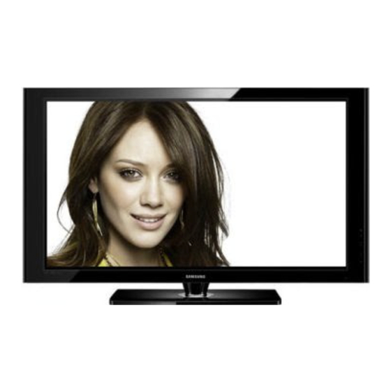Samsung PS50A470 Manual Del Usuario