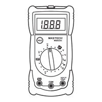 Mgl MASTECH MS8233C Guia De Inicio Rapido