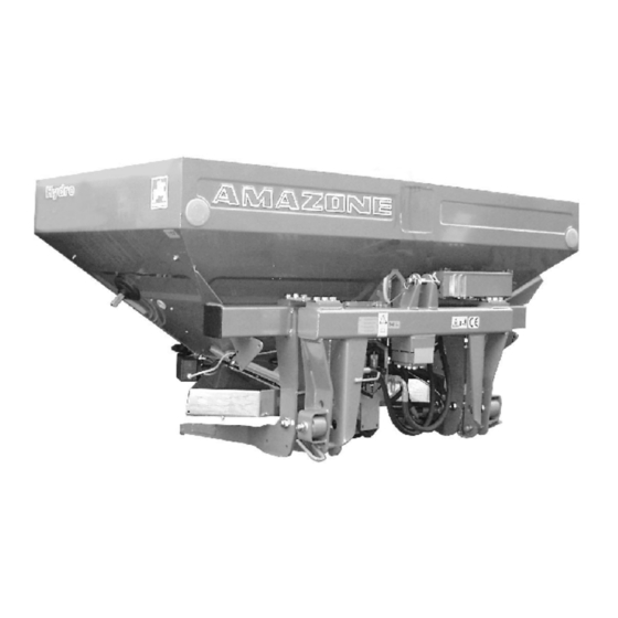 Amazone ZA-M 1500 Hydro Manual Del Operador