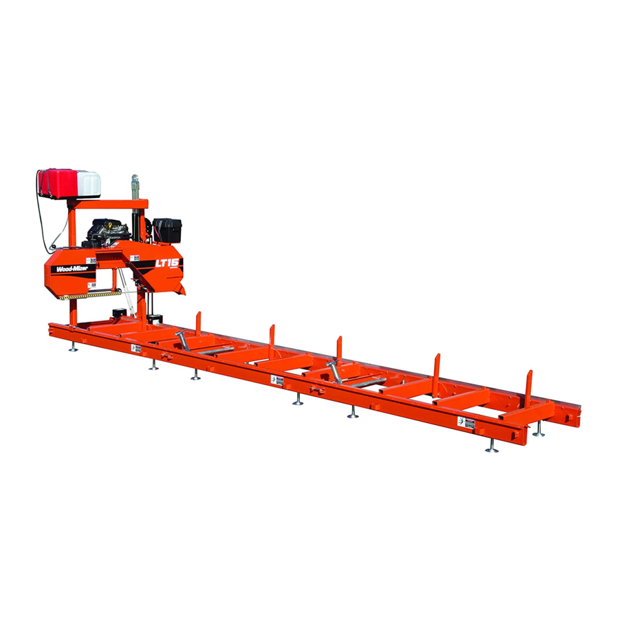 Wood-mizer LT15 Manual De Seguridad Instalación, Operación Y Mantenimiento