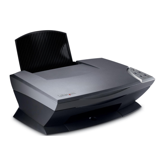 Lexmark X1100 Serie Manuales