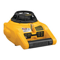 DeWalt DW074 Manual De Instrucciones