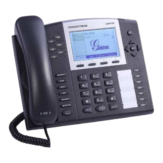 Grandstream GXP2110 Guia De Inicio Rapido
