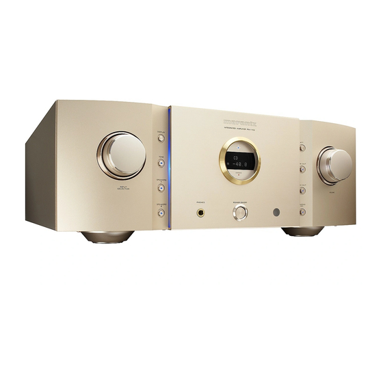 Marantz PM-11S2 Guia Del Usuario