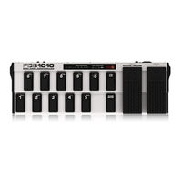 Behringer MIDI FOOT CONTROLLER FCB1010 Manual De Uso