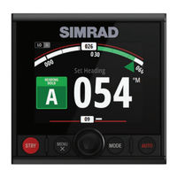 Simrad AP44 Guía Rápida