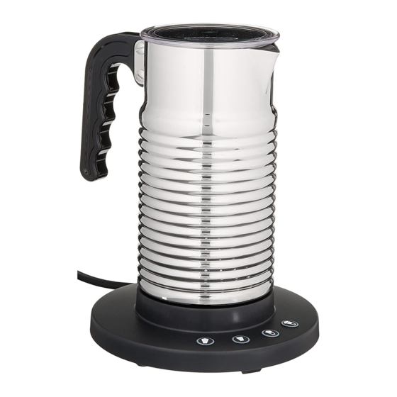Nespresso Aeroccino4 Manual De Instrucciones