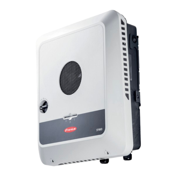 Fronius Symo GEN24 Serie Instrucciones De Operación