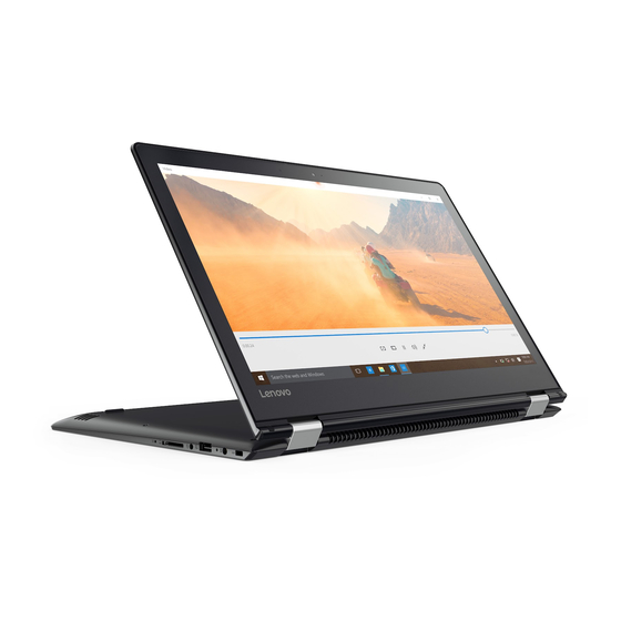 Lenovo YOGA 510 Guia Del Usuario