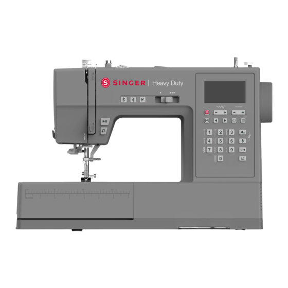 Singer HD 6800C Manual De Instrucciones