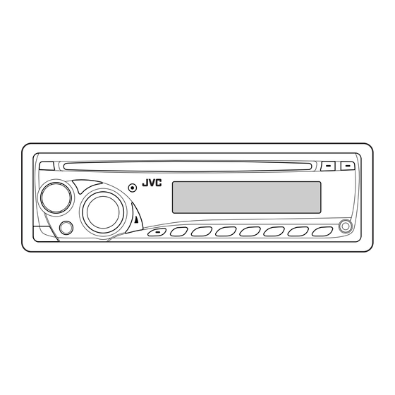 JVC KD-BT11 Manual De Instrucciones