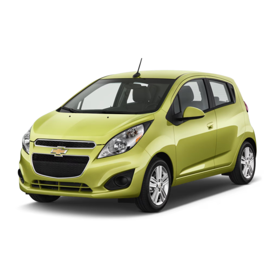 Chevrolet Spark 2015 Manuales