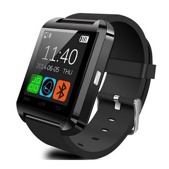 Smartwatch U8 Manual De Instrucciones