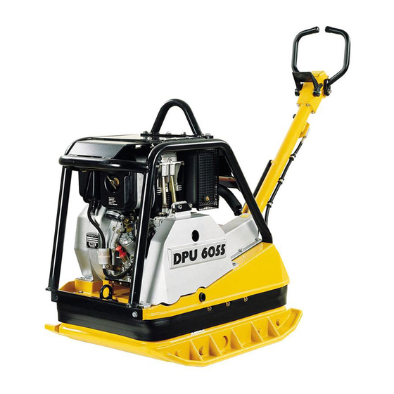 Wacker Neuson DPU 6055 Manual De Operación