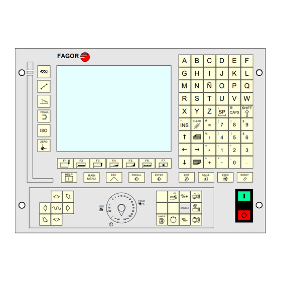 Fagor CNC 8035 Manual De Operación