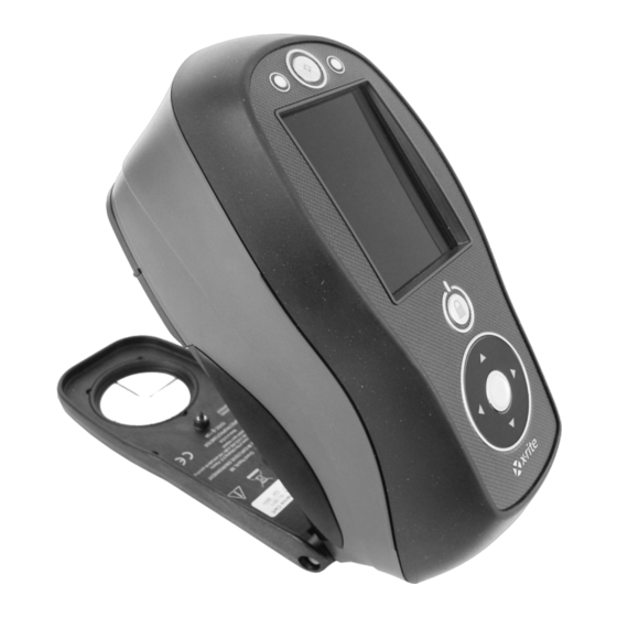 X-Rite Ci6 Serie Guía De Uso