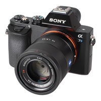 Sony ILCE-7S Manual De Instrucciones