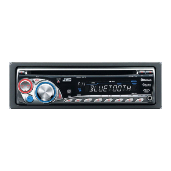 JVC KD-BT11 Manual De Instalación/Conexion