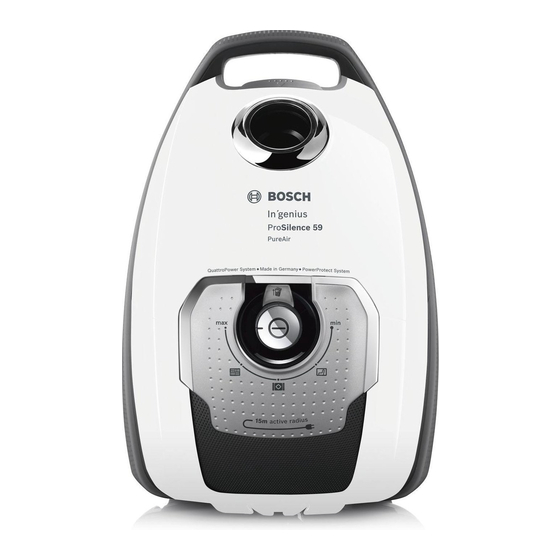 Bosch BGL8 Serie Instrucciones De Uso