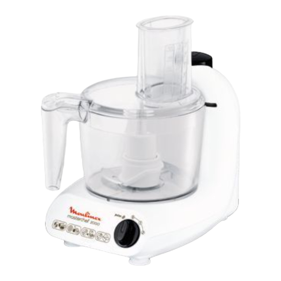 Moulinex MASTERCHEF Manuales