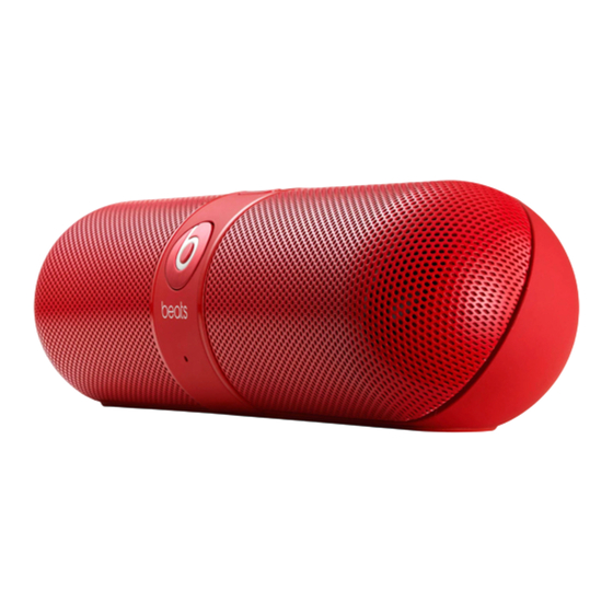 Beats Pill Manual Del Usuario