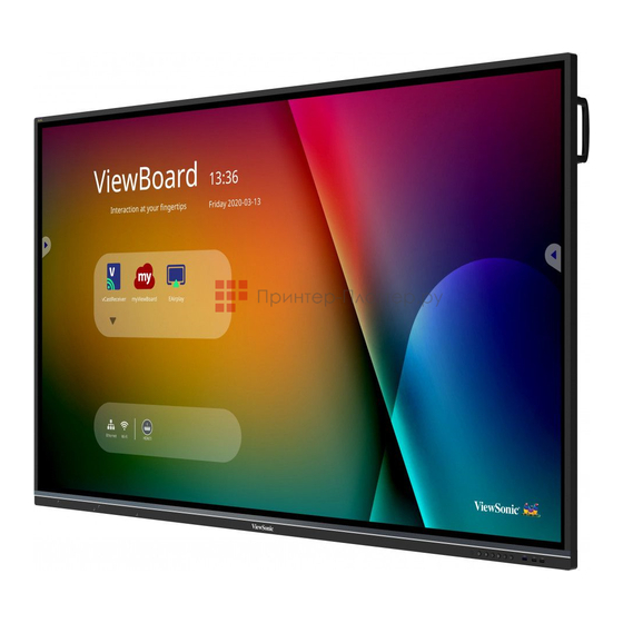 ViewSonic IFP50-3 Serie Guia Del Usuario