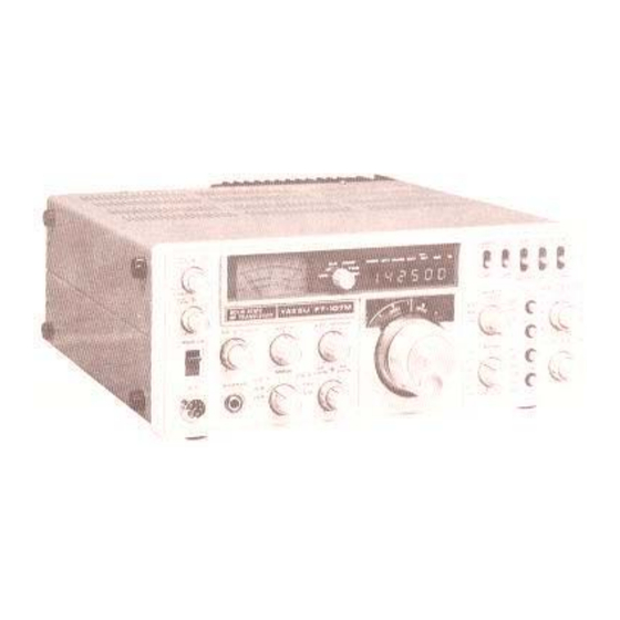 Yaesu Musen FT-107M Manual De Instrucciones